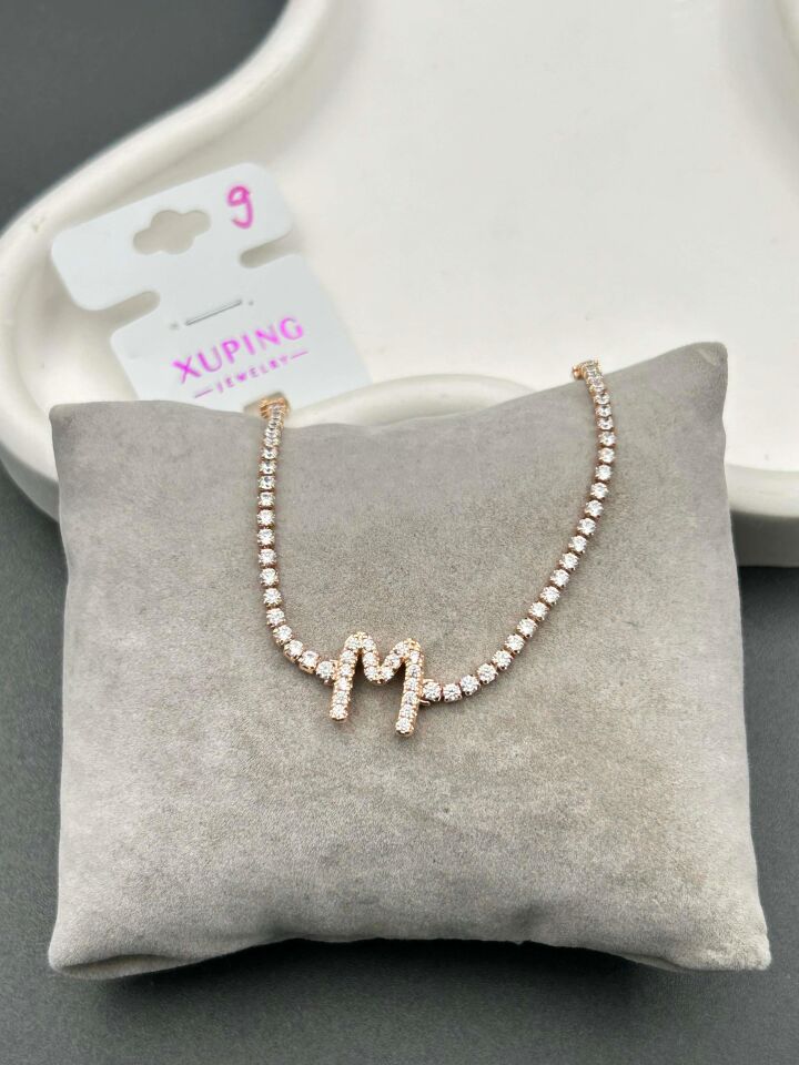 14K XUPING Harf Bileklik // BILEK-3904