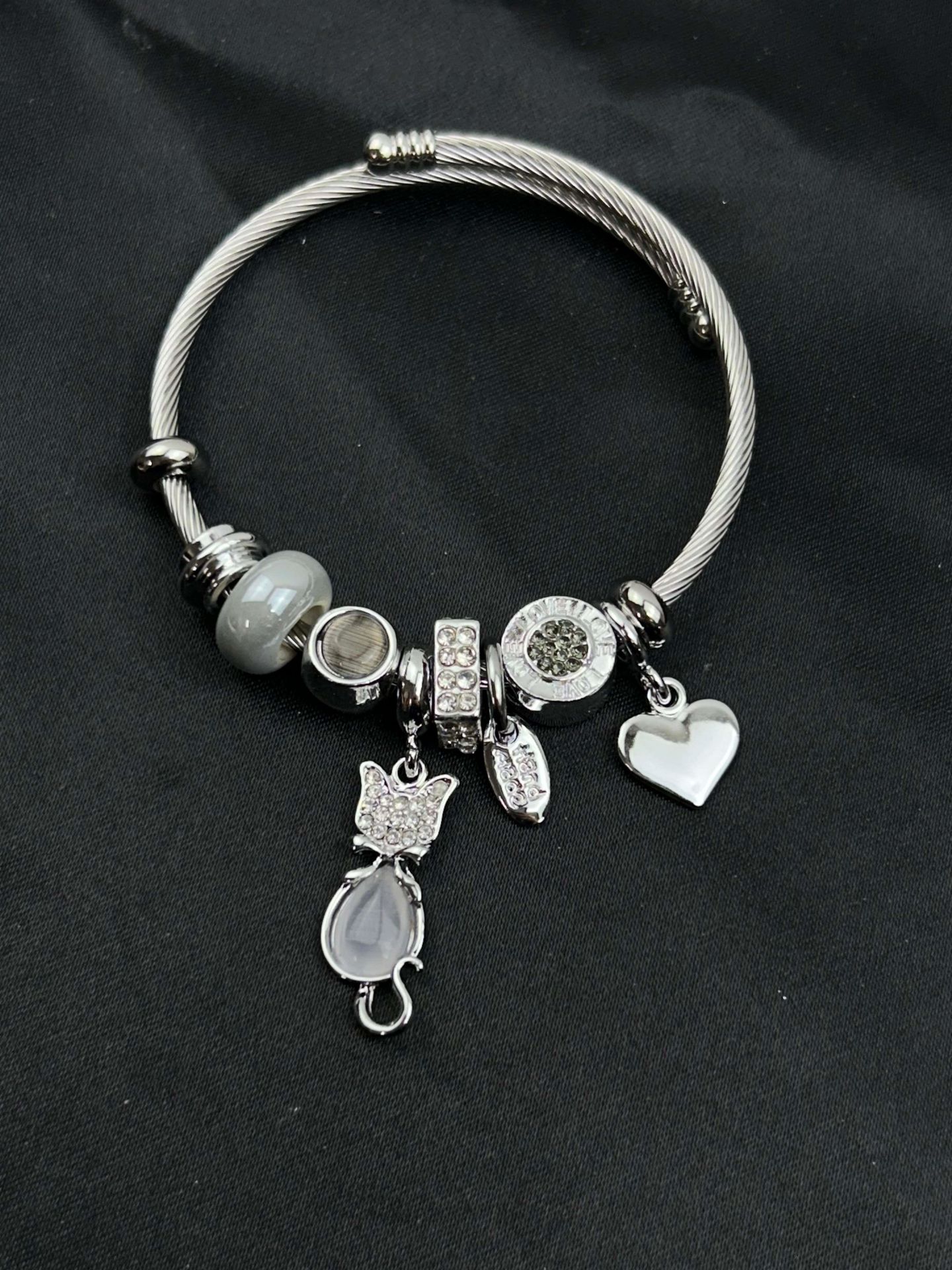 Çelik PDNR Bileklik Silver // PANDORA-885